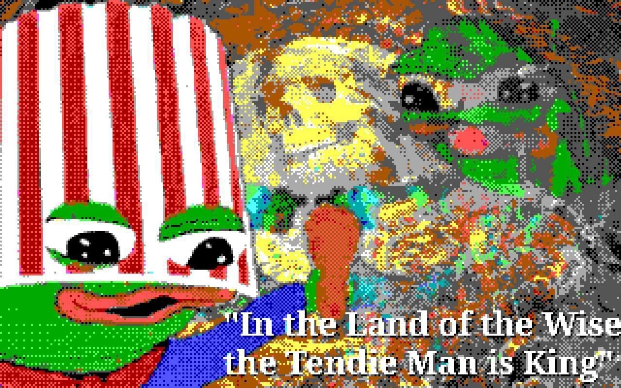 In the land of the wise the tendie man is king