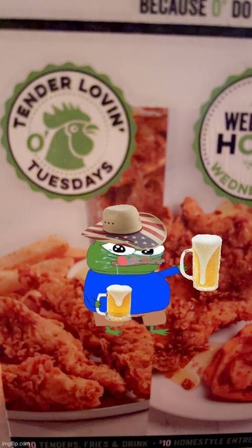 Tender Lovin' Tuesdays cowboy Pepe